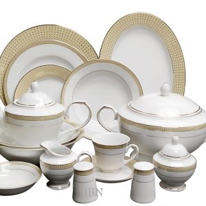 Porcelain Ceramic Dinner Set 60 Pieces. Product Code 19808