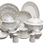 Gold Design.Dinner Set 60 Pieces . Product Code 17802