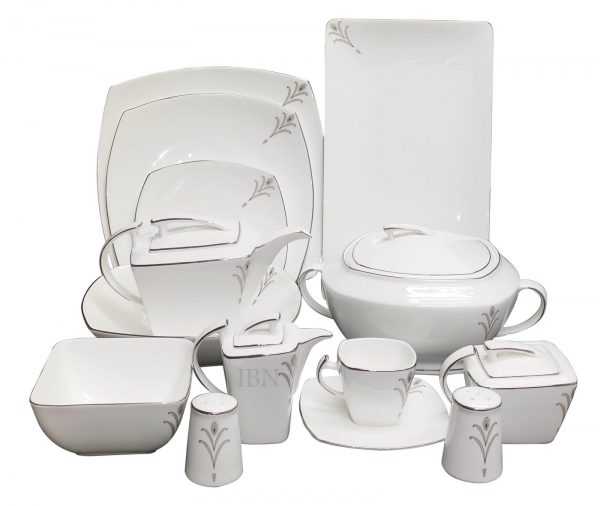Bone China Dinner Set 62 pecs. Product Deco 07268E