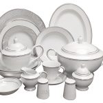 Uffizi Silver 60 Pecs Dinner Set.
