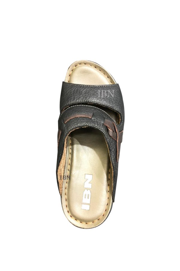Male Outdoor Leather Slipper