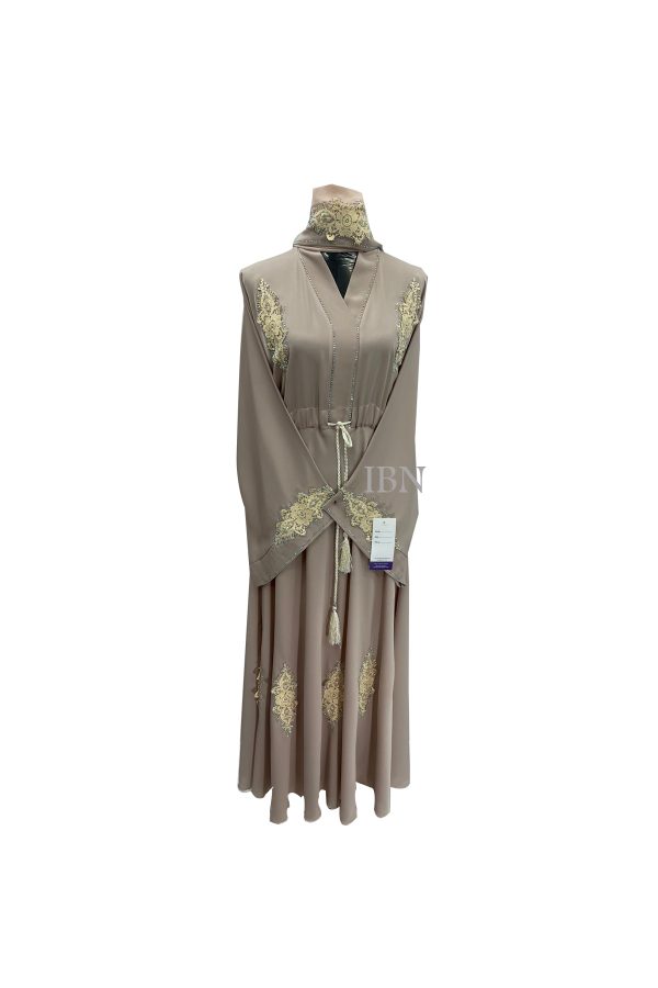 Golden Borkha For Women
