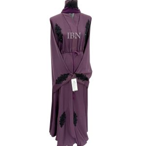 Purple Borkha Abaya For Women