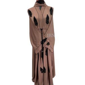 Stone Added Abaya Borkha For Women