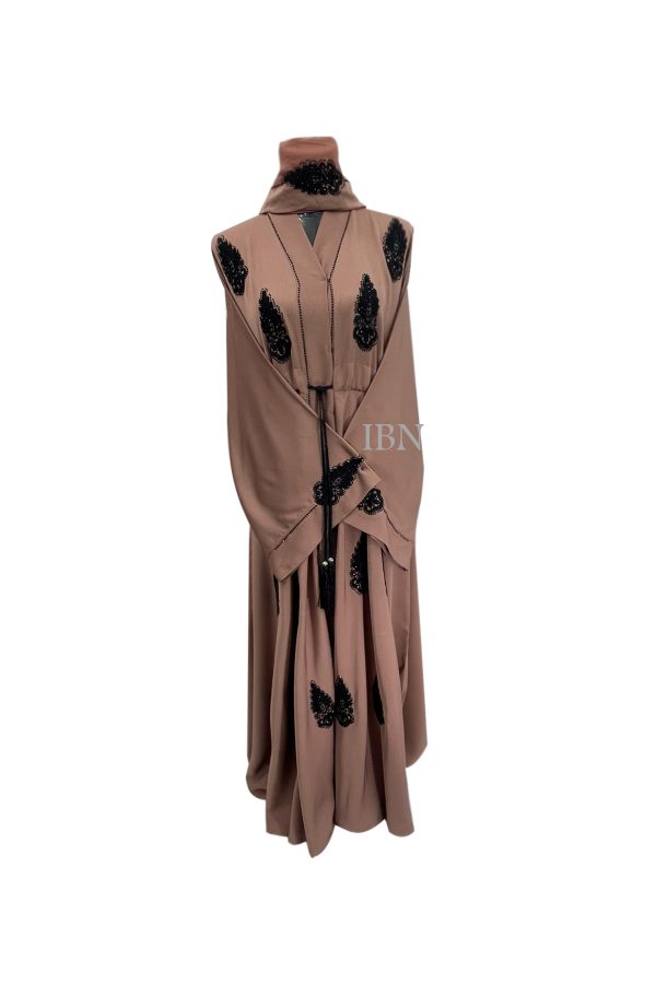 Stone Added Abaya Borkha For Women