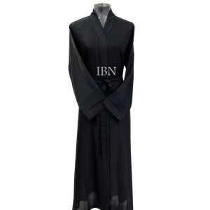 Plain Black Borkha Abaya For Women