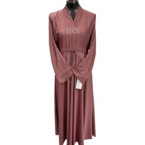Peach Borkha Abaya For Women