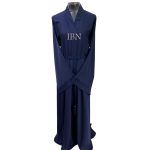 Nevy Blue Borkha Abaya For Women