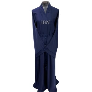 Nevy Blue Borkha Abaya For Women